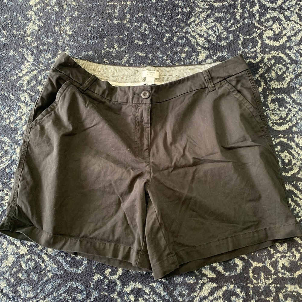 Crown & Ivy Black Shorts